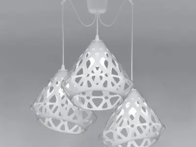 Chandelier ZAHA LIGHT Free 3D model