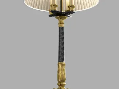 Tripod Candelabrum Table Lamp by vaughan 3D model