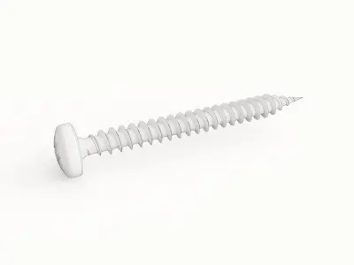 Screw 123 3D model