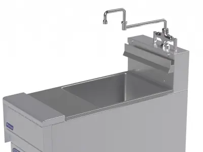 Commercial Pasta Cookers Rinse Station Pitco SSRS14 3D model