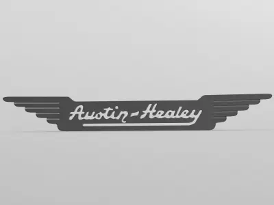 austin healey logo 3D model