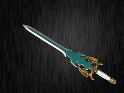 Sword type M 3D model