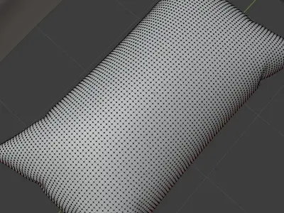 Rectangular Pillows Pack Free 3D model
