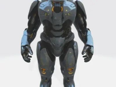 Exo suit 3D model