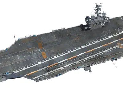US Navy Ships 3D model