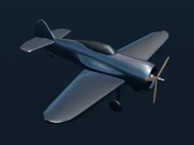 P36 Hawk Free 3D model