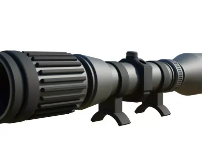 Sniper Scope Free 3D model