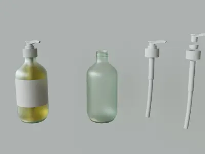 Bottle Dropper and Pump 3D model