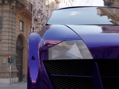 Taarzan the Wonder Car Model Free 3D model