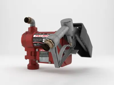 FILL-RITE TRANSFER PUMP 3D model