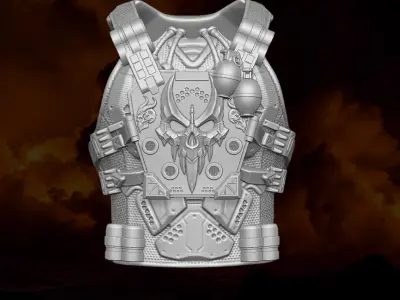 Hell Trooper vol 2 3D printables for action figures 3D print model