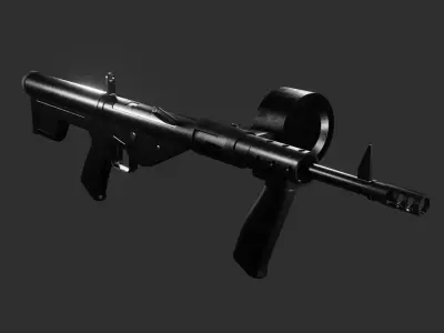 STEN Modified Free 3D model