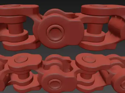 Chain Link Free 3D model