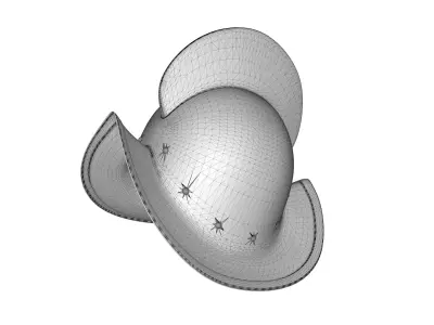 Conquistador Morion medieval helmet 3D print model