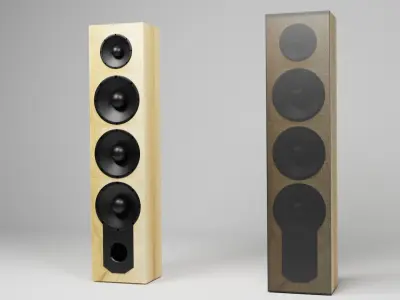 SPEAKER 3D acoustic design 3D model