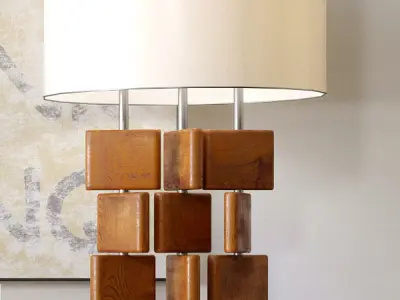 Sete Art Nouveau 3D model