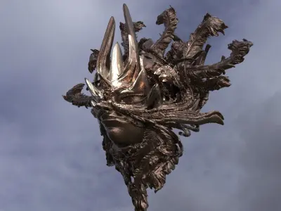 Baroque Cult Mask   3D model