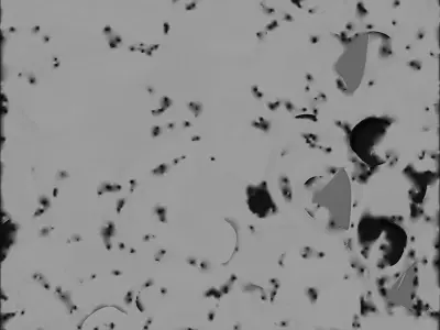 Cute Cartoon Black Cat with Big Green Eyes 3D Model Low-poly 3D model