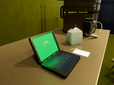 MILITARY COMMUNICATION ROOM 3D model