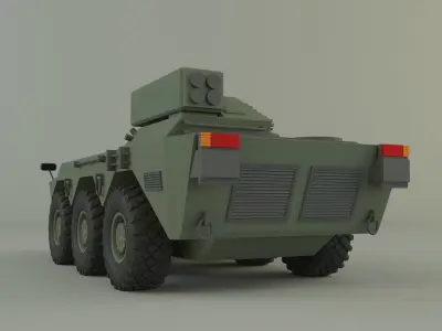 AVC Mk1 military vehicle 3D model