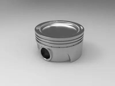 Piston Free 3D model
