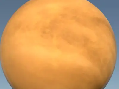 Photorealistic Venus 3D Model Low-poly 3D model
