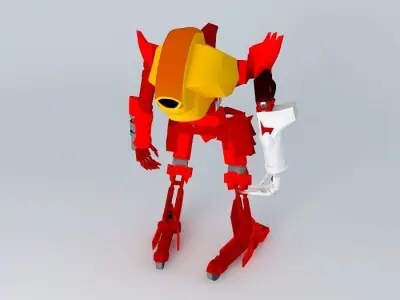 guren mk. 2 (fixed update) Free 3D model