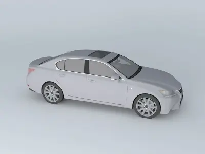Lexus GS 350 F Sport L10 2013 Free 3D model