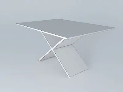 Glass table  Free 3D model purchase