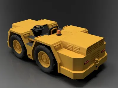 Russian Navy Tractor 3D print model