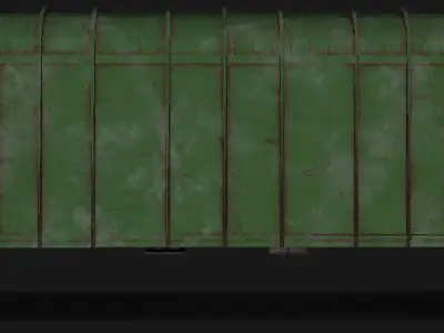 Blender Crafted BCNA Wagon  Realistic  Animated Simulator Ready 3D model