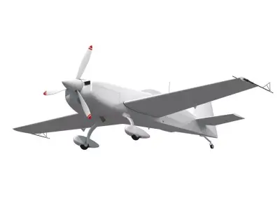 Extra 330SC Racing Plane 3D model