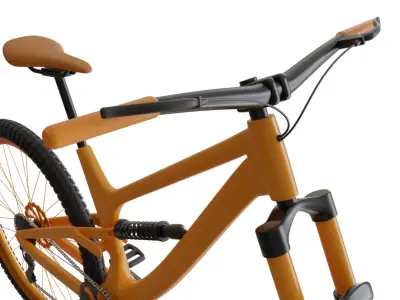 Mountain Bike 3D model 3