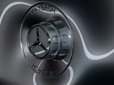 Wheel Mercedes Maybach Monoblock 3D model