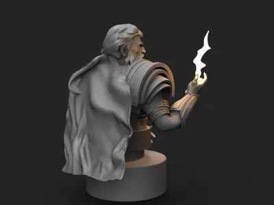 Zeus Design and sculpt 3D print model