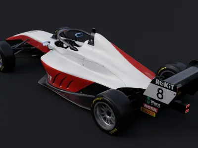 Tatuus T-421 Free 3D model