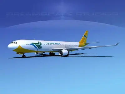 Airbus A330-300 Cebu Pacific 3D model