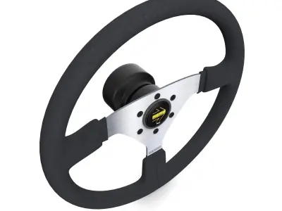 MOMO Steering Wheel 3D model