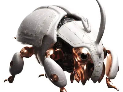 Beetle Low-poly 3D model