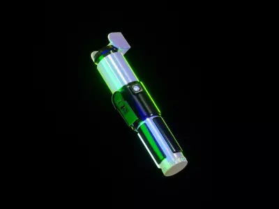 Yoda Lightsaber 3D model