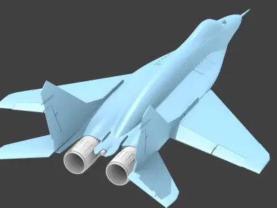  Mikoyan Mig-29 cmt 3D print model