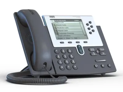 Cisco Unified IP Phone 7961G 3D model