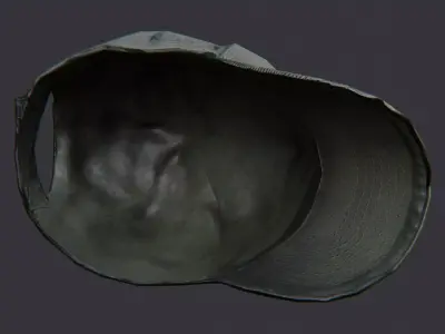 Woodland Urban Cap for CQB Missions Low-poly 3D model