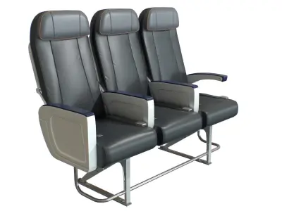 Airplane Economic Seat 3D model