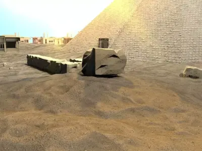 Egypt Scene Pre-Ready Free 3D model