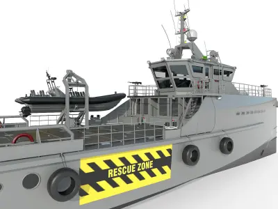  VESSEL  PATROL 3D model