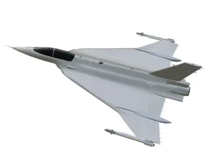 General Dynamics F-16XL-2 - The FORGOTTEN F-16 - Low-poly 3D model