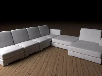 Sofa SKO 01 Free 3D model