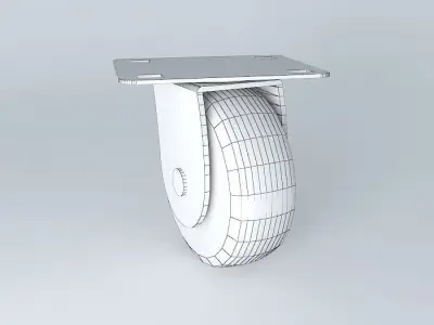 Swivel Caster Free 3D model