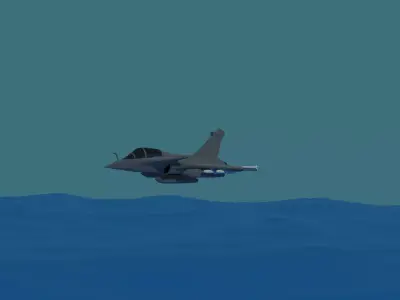 Dassault Rafale 3D print model